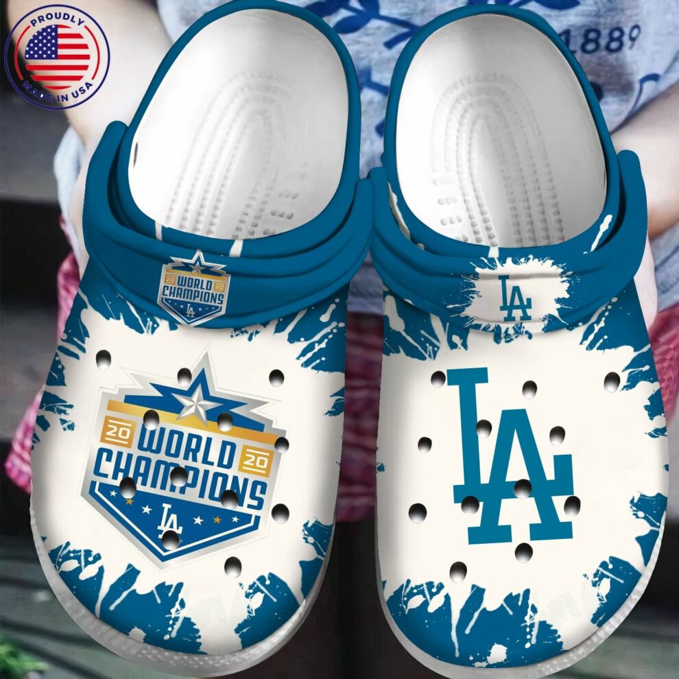 Los Angeles Dodgers Crocs Clog Shoes Dodgersfanstore