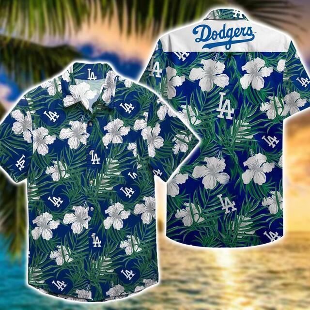 Los Angeles Dodgers Hawaii Shirt Fashion Island Tourism 3D All Over ...